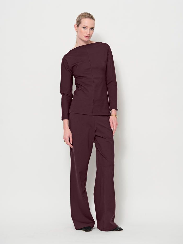 Boat Neck Top