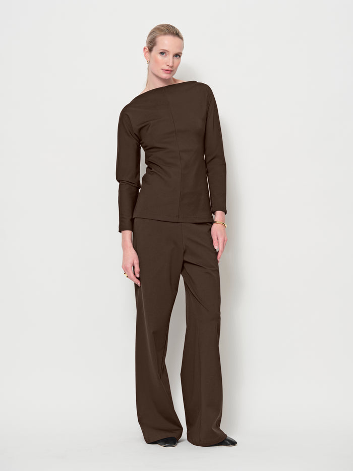 Boat Neck Top