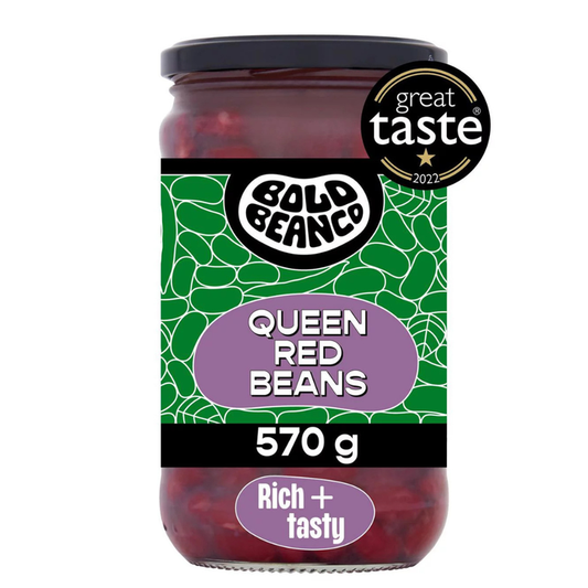 Bold Bean Co Queen Red Kidney Beans 570g