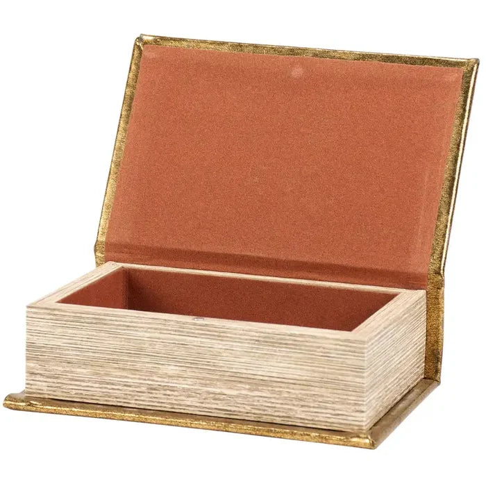 Book Box Gold Deer