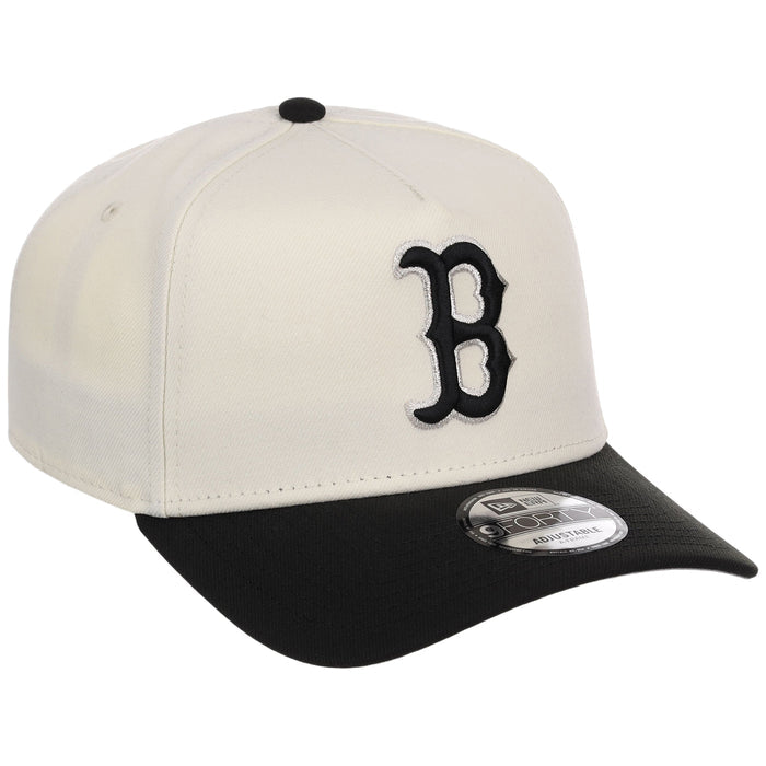 Boston Red Sox MLB Chrome x Black FASHION CORE New Era 9FORTY A-Frame