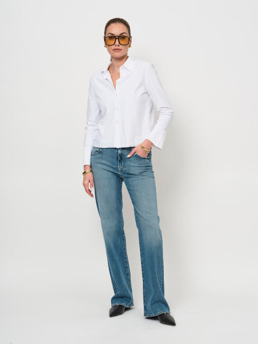Boxy Crop Shirt