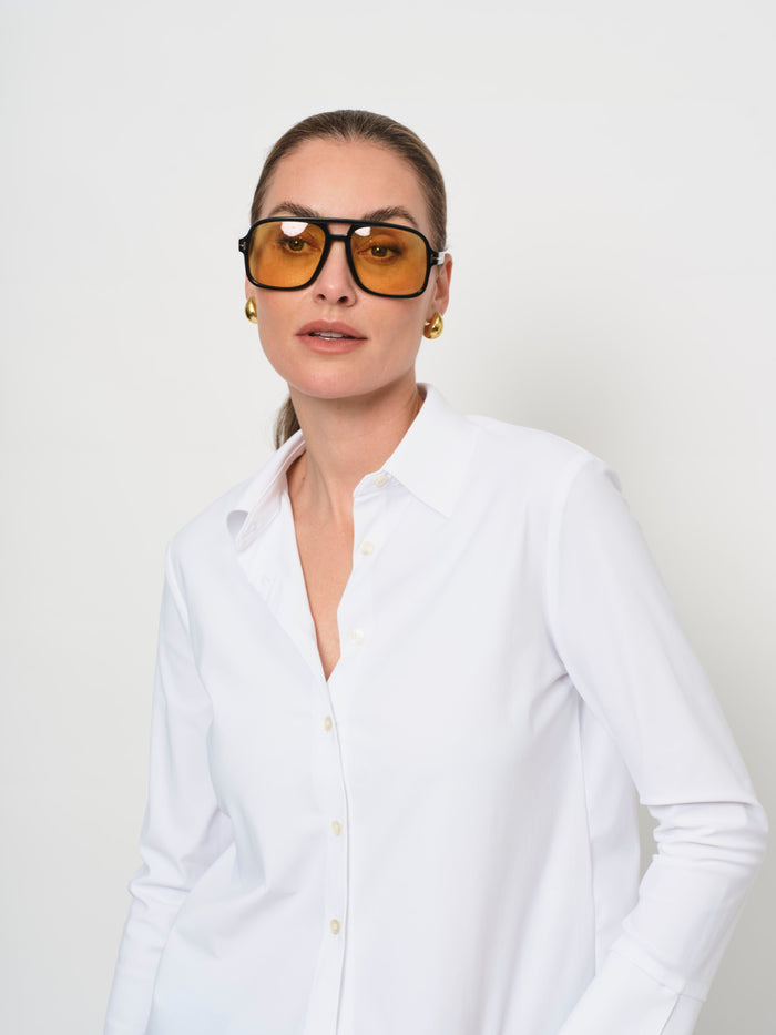 Boxy Crop Shirt