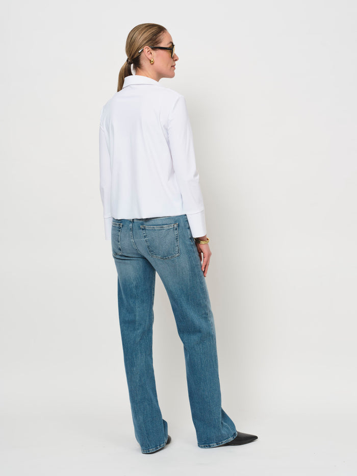 Boxy Crop Shirt