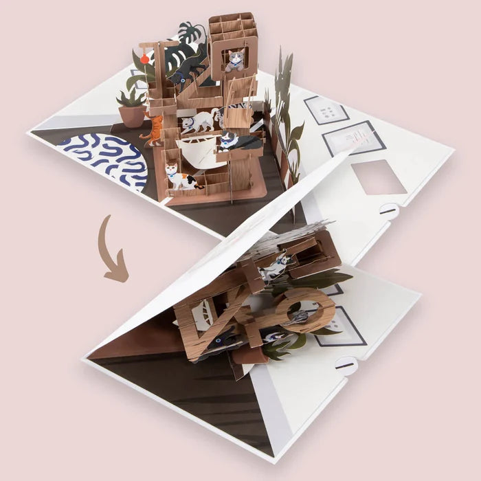 Cat Tree Card