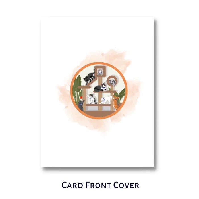 Cat Tree Card