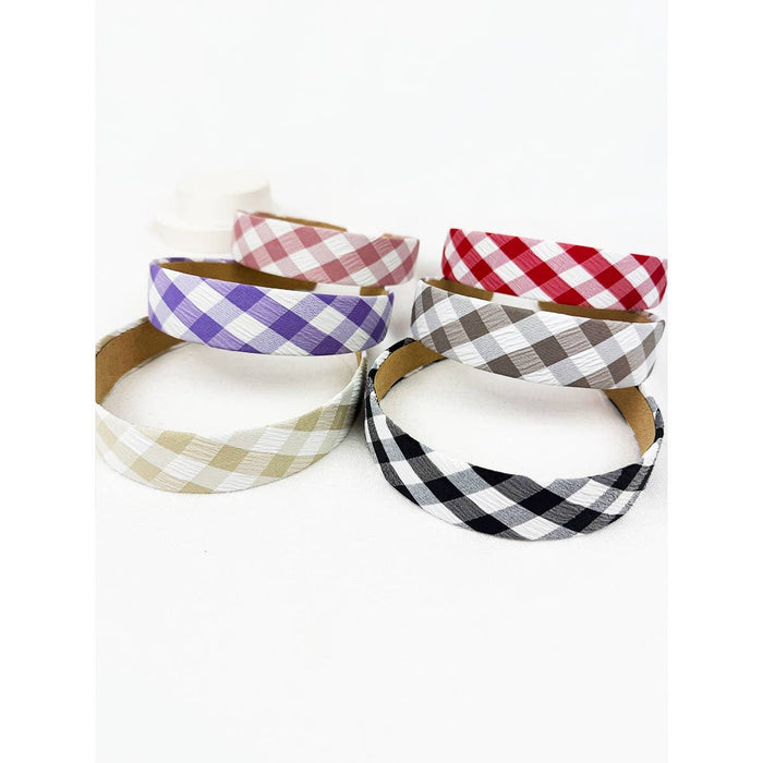 Checkered Headband