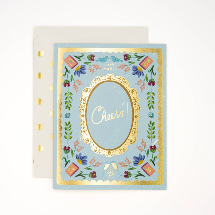 Cheers Mahjong Greeting Card