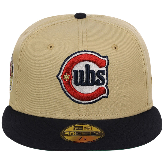 Chicago Cubs Northside Chicago Crown the City New Era 59FIFTY (Gold/Navy)