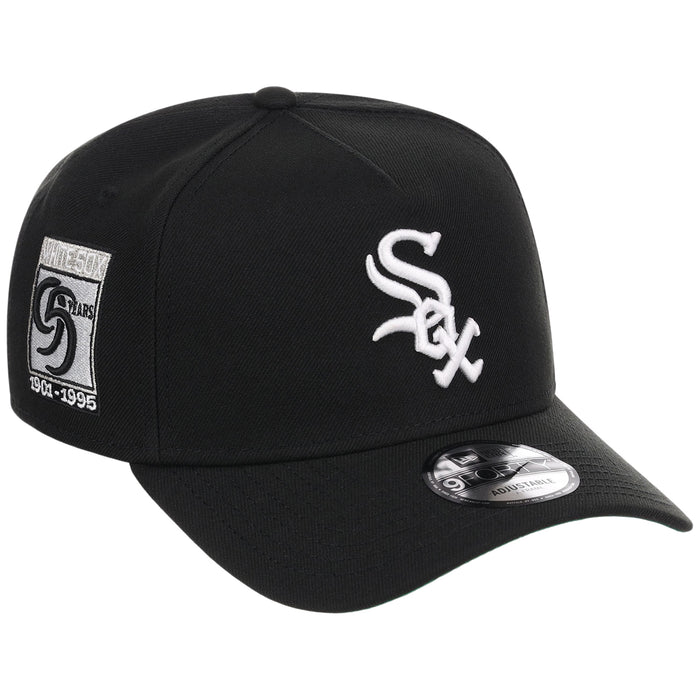 Chicago White Sox MLB Black Dome New Era 9FORTY A-Frame
