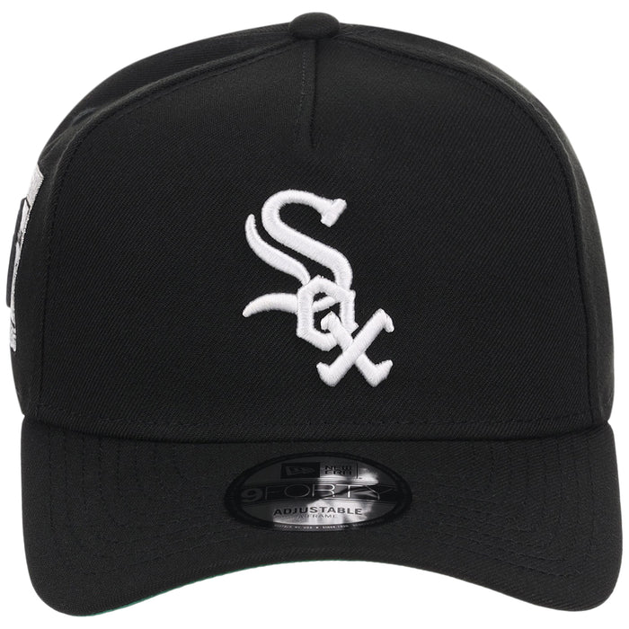 Chicago White Sox MLB Black Dome New Era 9FORTY A-Frame