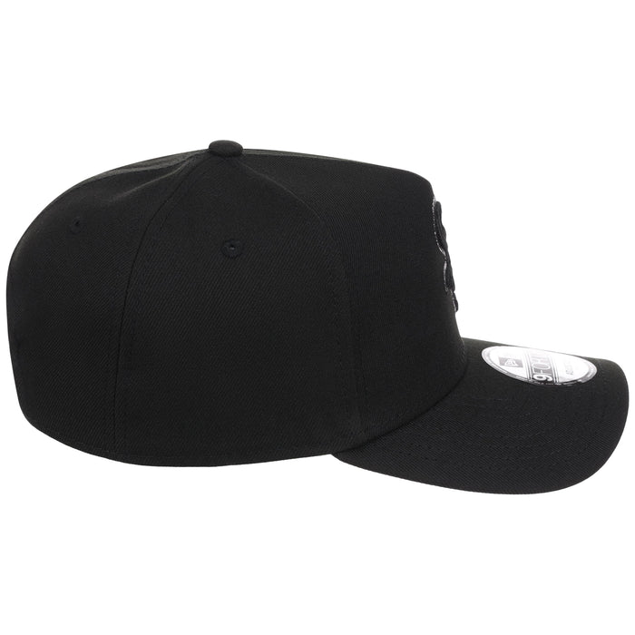 Chicago White Sox MLB Black x Pewter FASHION CORE New Era 9FORTY A-Frame