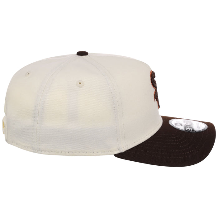 Chicago White Sox MLB Chrome x Burnt Wood FASHION CORE New Era 9FORTY A-Frame