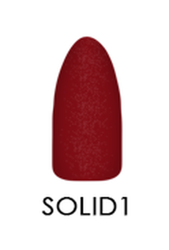 Chisel Nail Art Dipping/Acrylic 2in1 Powder Solid 001