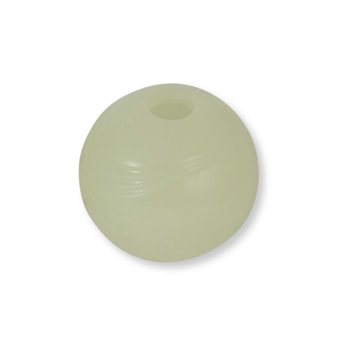 White background with one ChuckIt! Max Glow ball pictured.