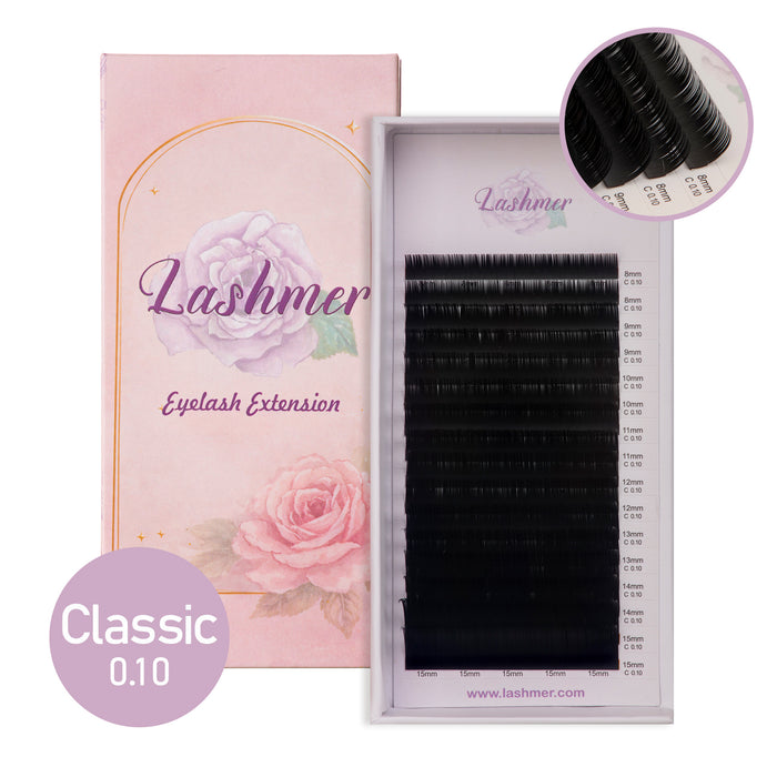 Classic Lashes Thickness (0.10/0.12) 16 Lines - Lashmer
