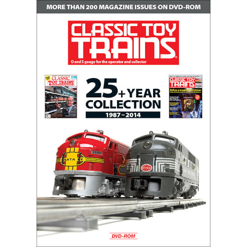 Classic Toy Trains: 25 Years and Counting on DVD-ROM