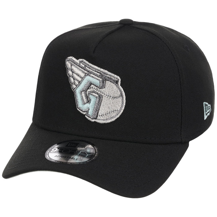 Cleveland Guardians MLB Alpine Snow New Era 9FORTY A-Frame