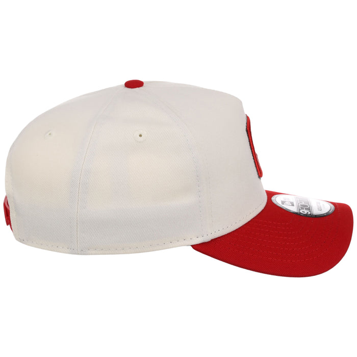Cleveland Guardians MLB Chrome x Red FASHION CORE New Era 9FORTY A-Frame