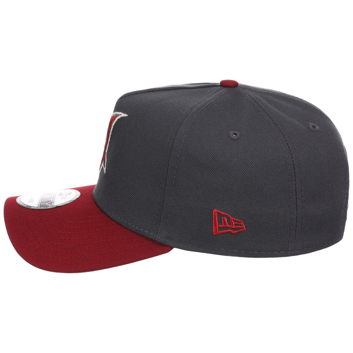 Cleveland Indians MLB Graphite x Cardinal FASHION CORE New Era 9FORTY A-Frame