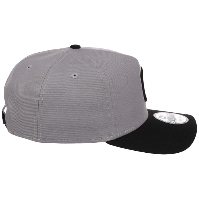 Cleveland Indians MLB Gray x Black FASHION CORE New Era 9FORTY A-Frame