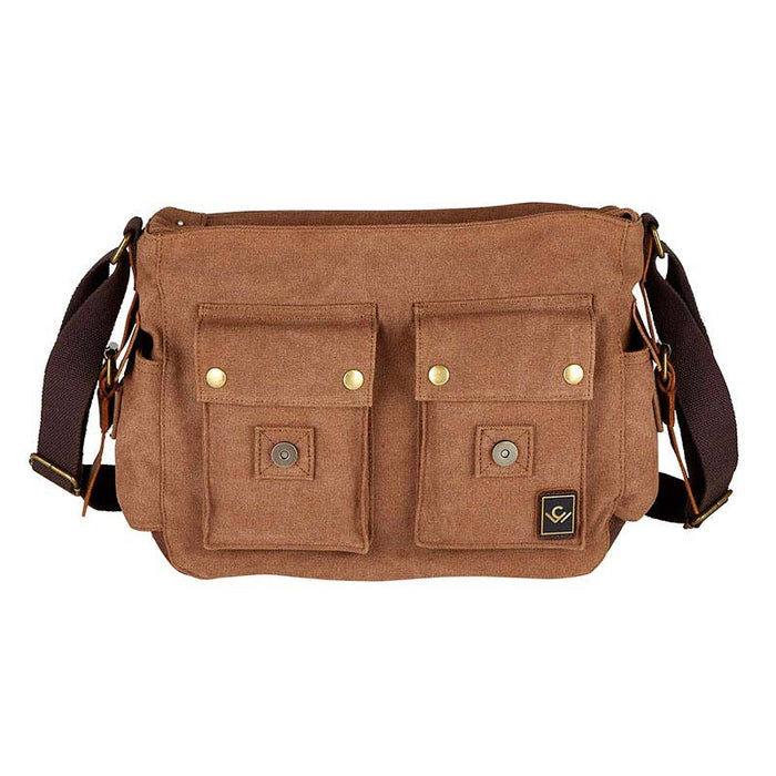 Cole Wheeler Canvas Messenger Bag
