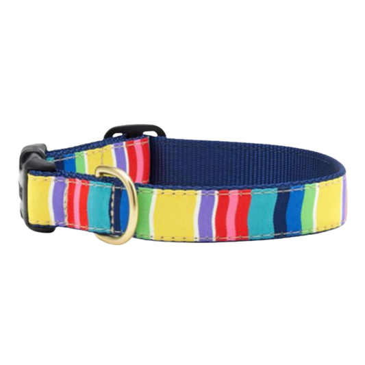 COLORFUL-STRIPES-DOG-COLLAR
