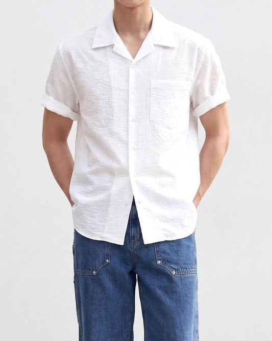 Comfort Air Open Collar Shirt