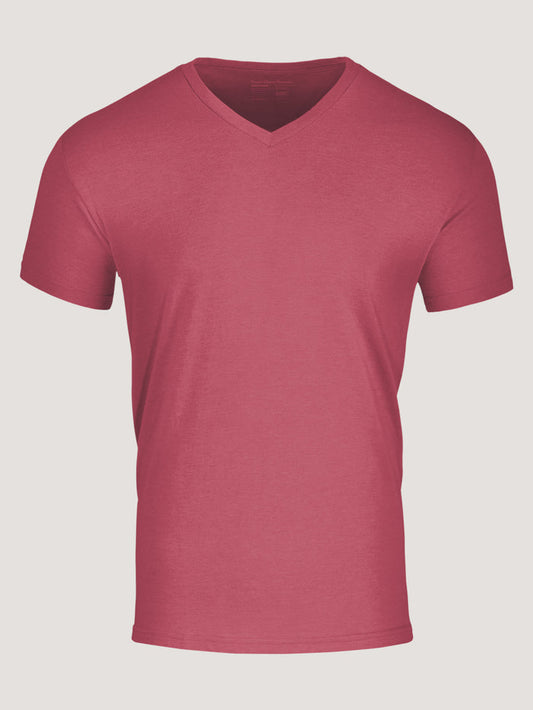 Coral V-Neck Tees | men’s v-neck tees designed for comfort, breathability, & fit