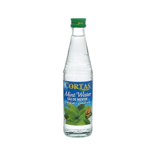 Cortas Traditional Natural Mint Flavor Beverage, Eau de Rose from The Lebanese Kitchen, 17 fl oz