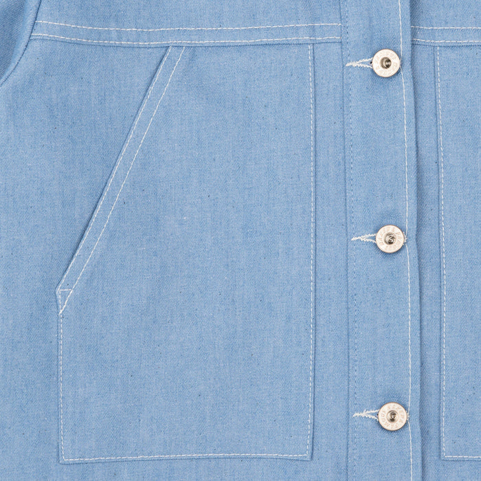 Cropped Denim Jacket - Sakura Sky by Naked & Famous Denim