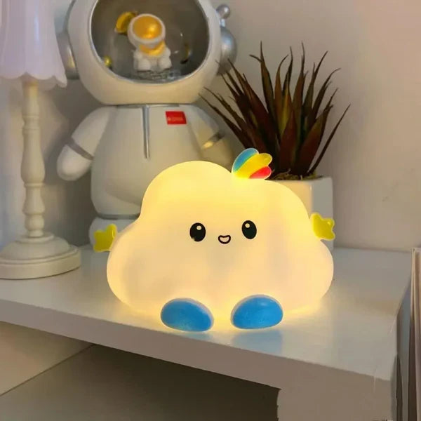 Cute Cloud Night Light – Soft Ambient Bedside Lamp