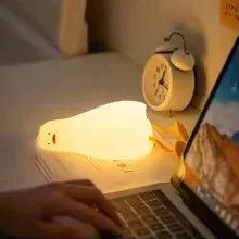 Cute Duck Night Light with Soft Glow