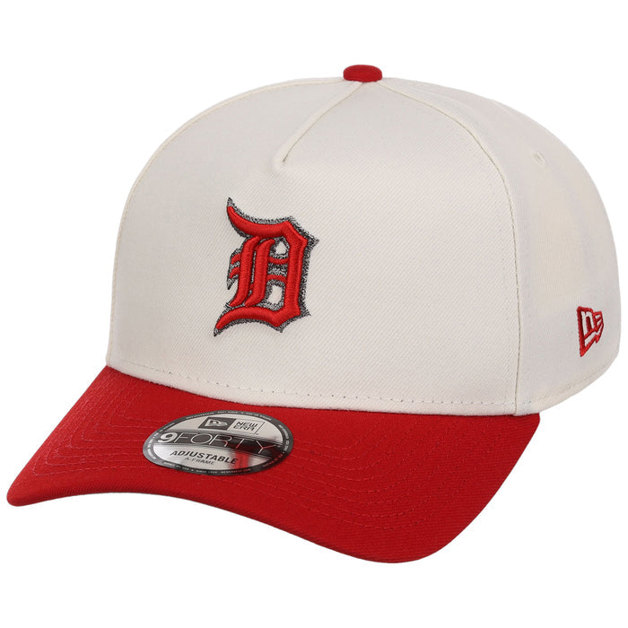 Detroit Tigers MLB Chrome x Red FASHION CORE New Era 9FORTY A-Frame