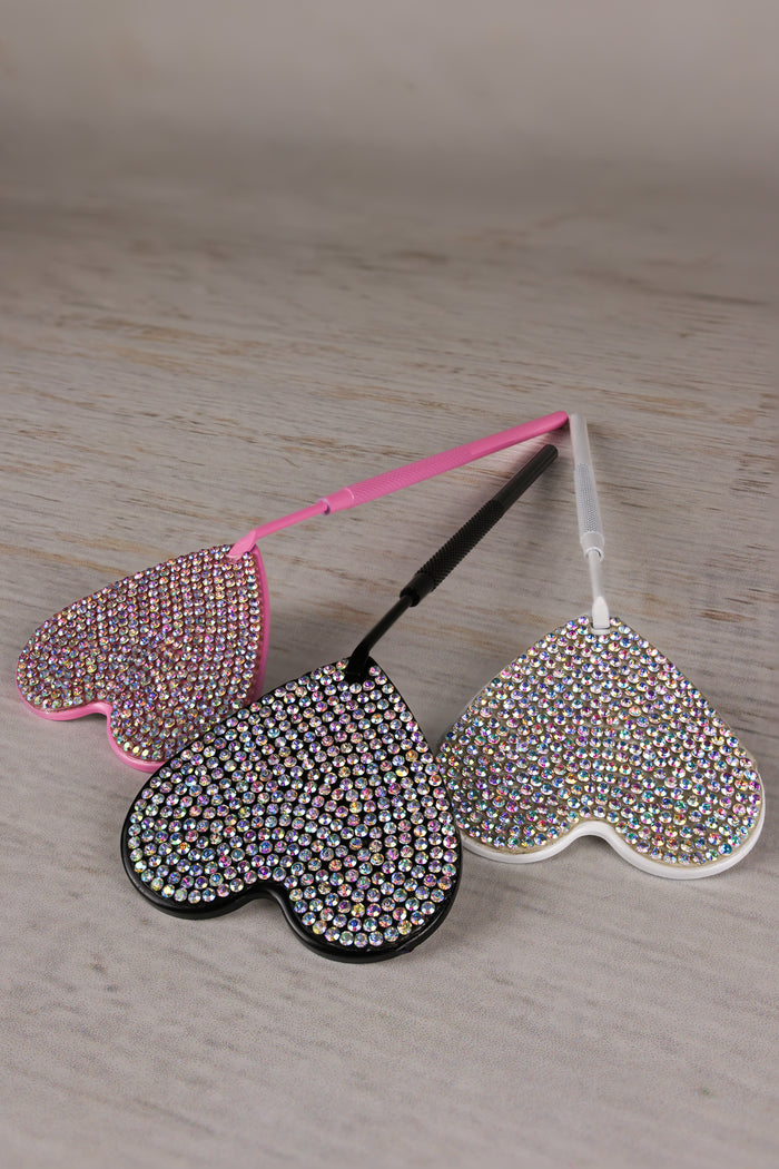Diamond Heart Mirror