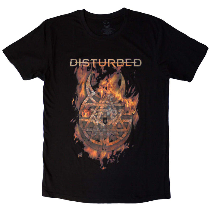 DISTURBED - BURNING BELIEF - T-Shirt Black
