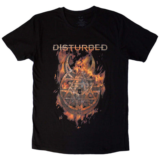 DISTURBED - BURNING BELIEF - T-Shirt Black