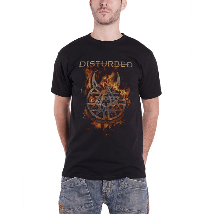 DISTURBED - BURNING BELIEF - T-Shirt Black