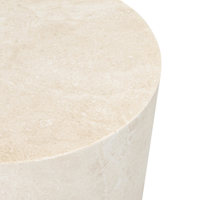 Dorset Side Table | Sandstone White