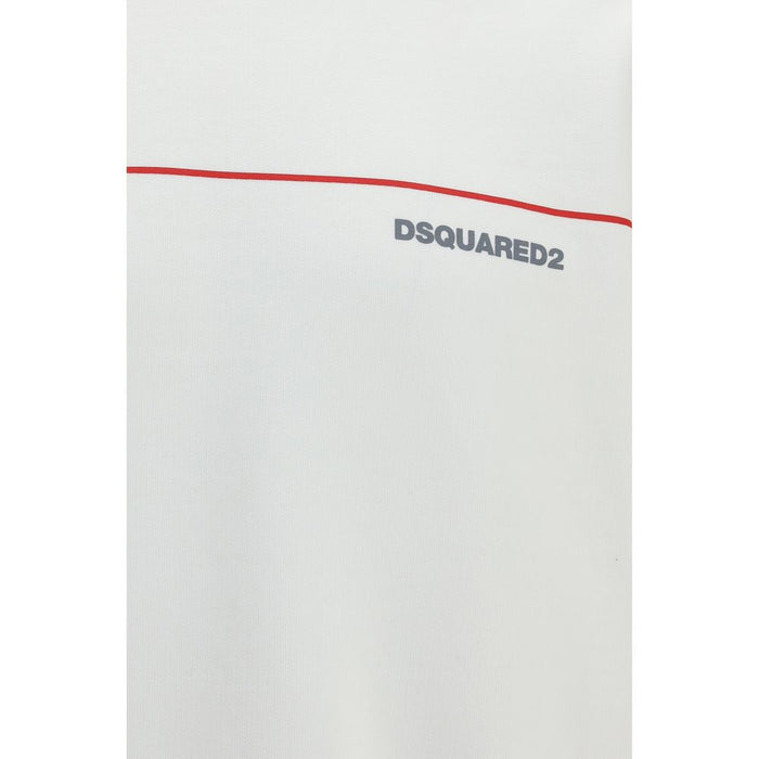 Dsquared² White Cotton Sweatshirt