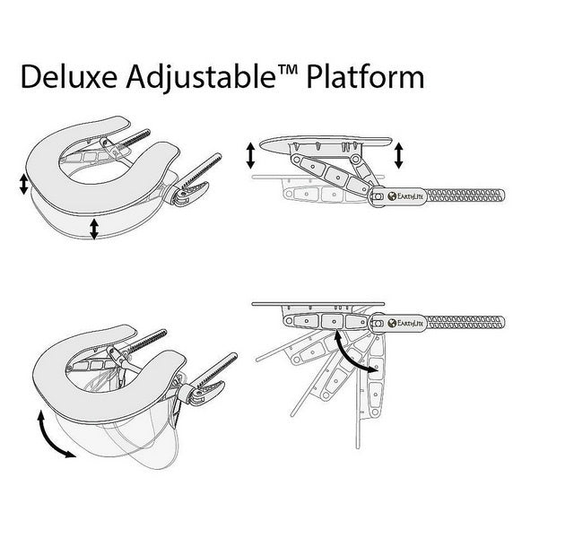 Earthlite Deluxe Adjustable Headrest