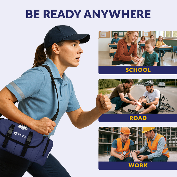 Emergency Response Kit Amz Fill Blue Bag
