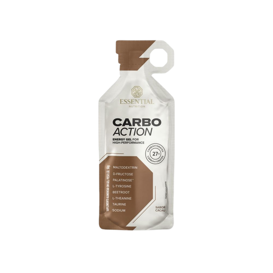 ESSENTIAL | Carbo Action sem Cafeina Sabor Cacau (50 Gramas)
