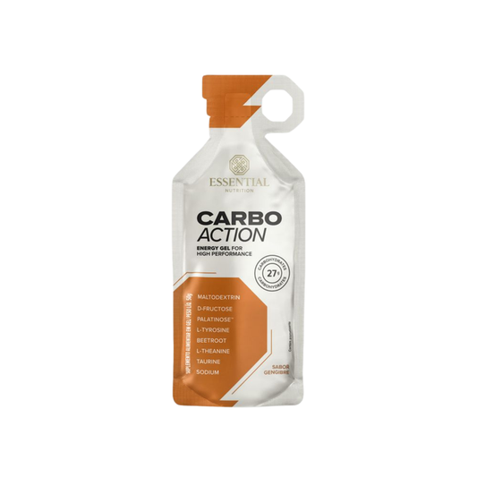 ESSENTIAL | Carbo Action sem Cafeina Sabor Gengibre (50 Gramas)