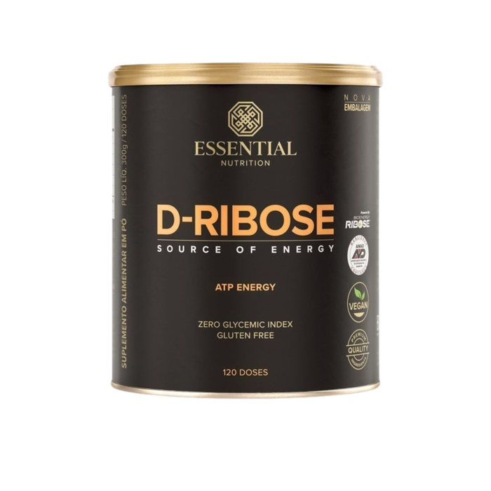 ESSENTIAL | D Ribose (300 Gramas)