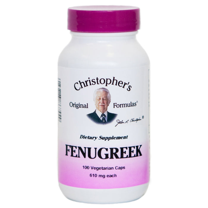 Fenugreek - 100 Capsules - Christopher's Herb Shop