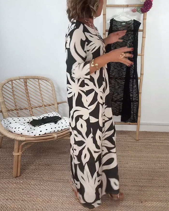 Fiona - Robe Longue Élégante