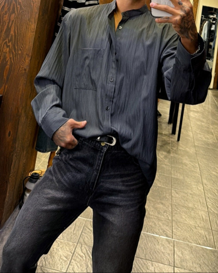 Fluid Round Shirt