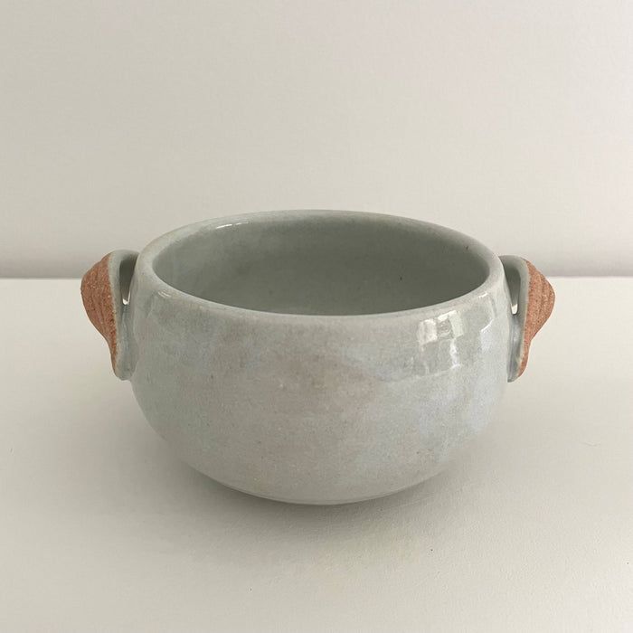 fort & field | Neutral handmade pottery Japanese soup bowls with handles