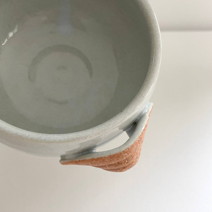 fort & field | Neutral handmade pottery Japanese soup bowls with handles